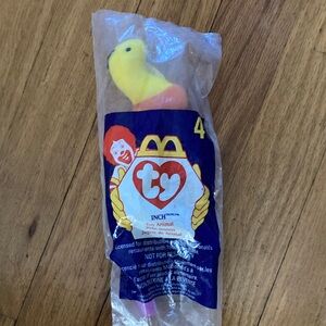 Ty Colorful Inch the Worm Plush still in packaging McDonald’s